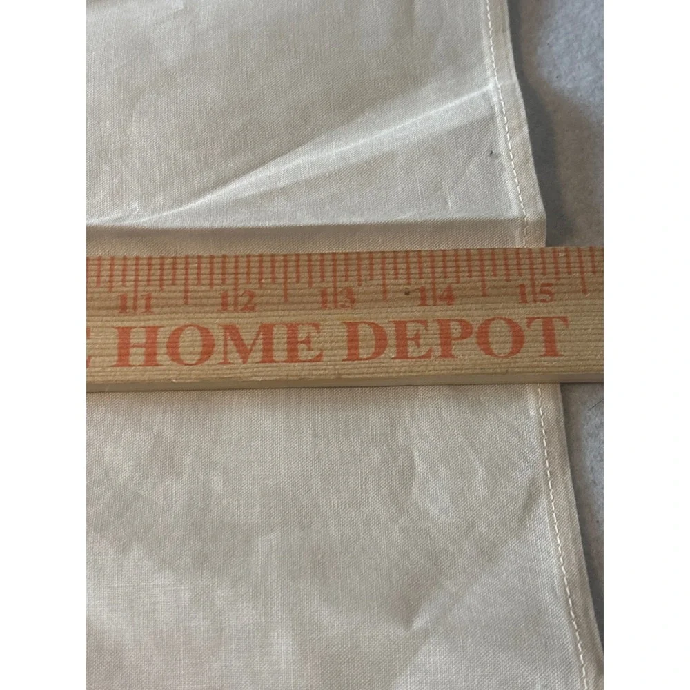 Unbranded Cloth Napkins Unisex OS Cream‎ Excellent Floral Cross-Stitch Set of 4